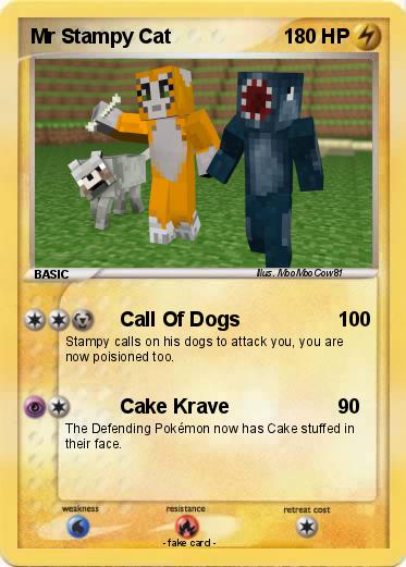Pokemon Mr Stampy Cat