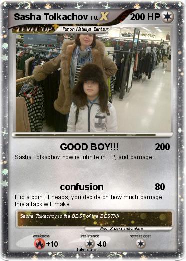 Pokemon Sasha Tolkachov