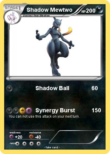 Pokemon Shadow Mewtwo