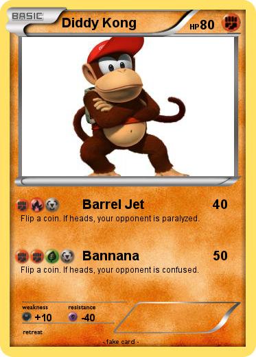 Pokemon Diddy Kong