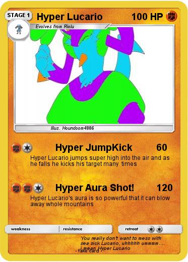 Pokemon Hyper Lucario