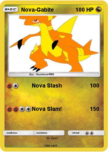 Pokemon Nova-Gabite