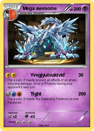 Pokemon Mega awesome
