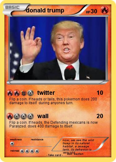 Pokemon donald trump