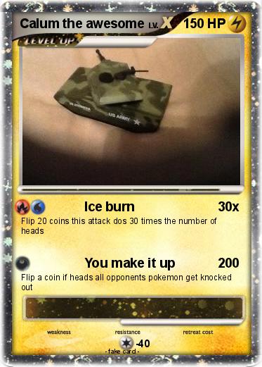 Pokemon Calum the awesome