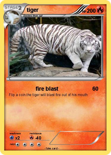 Pokemon tiger