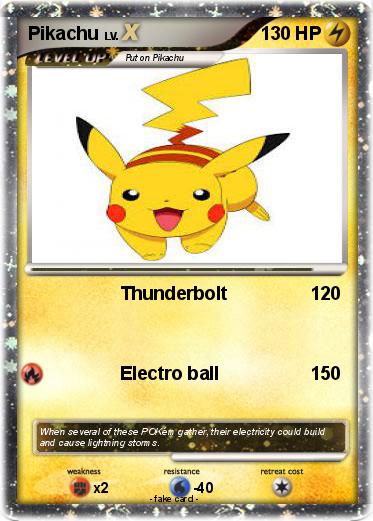 Pokemon Pikachu