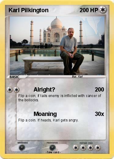 Pokemon Karl Pilkington