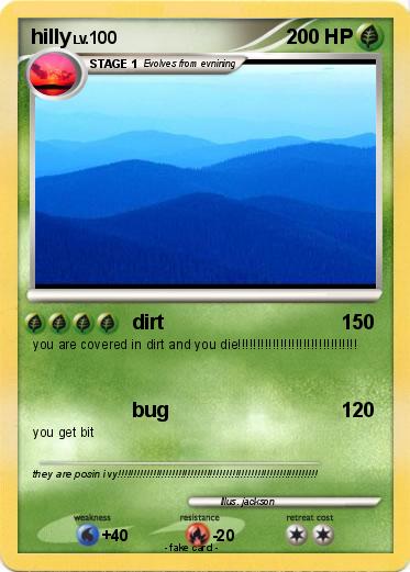 Pokemon hilly