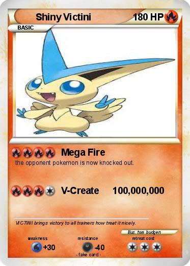 Pokemon Shiny Victini