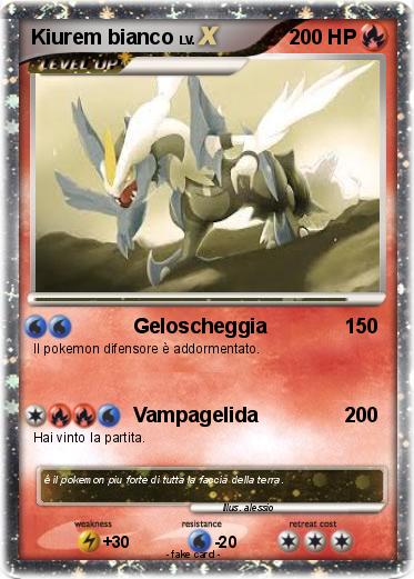 Pokemon Kiurem bianco
