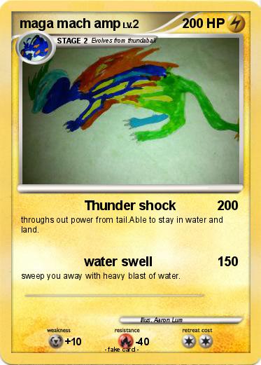 Pokemon maga mach amp
