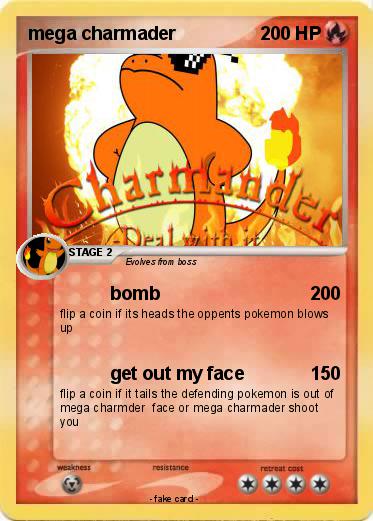 Pokemon mega charmader