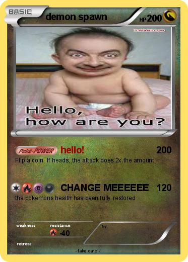 Pokemon demon spawn