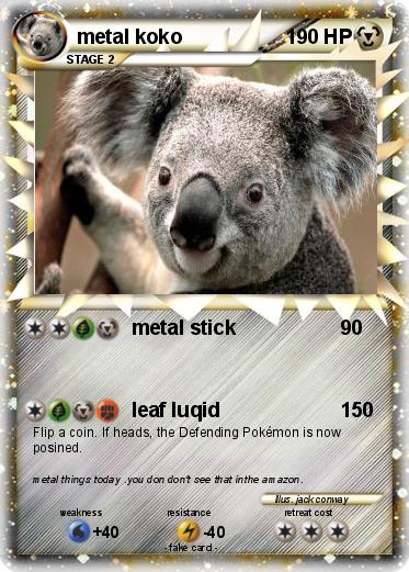 Pokemon metal koko