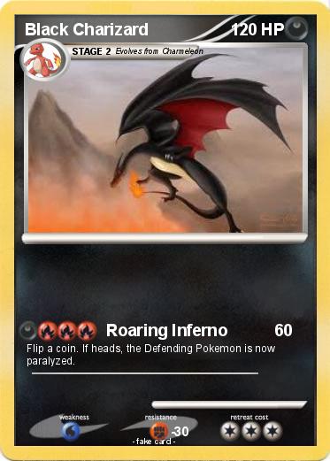 Pokemon Black Charizard