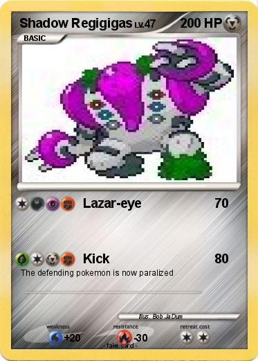 Pokemon Shadow Regigigas