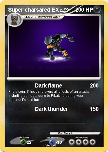 Pokemon Super charsared EX