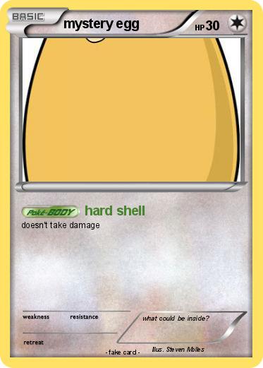 Pokemon mystery egg