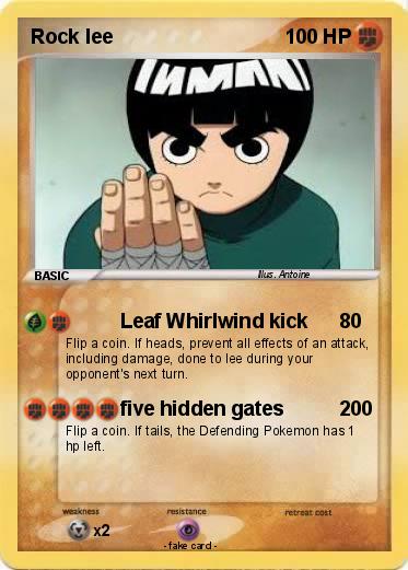 Pokemon Rock lee