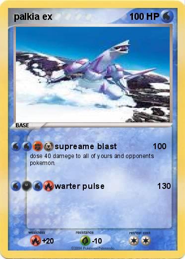 Pokemon palkia ex