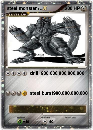 Pokemon steel monster