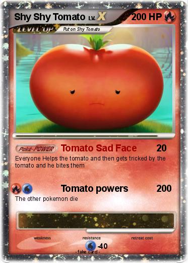 Pokemon Shy Shy Tomato