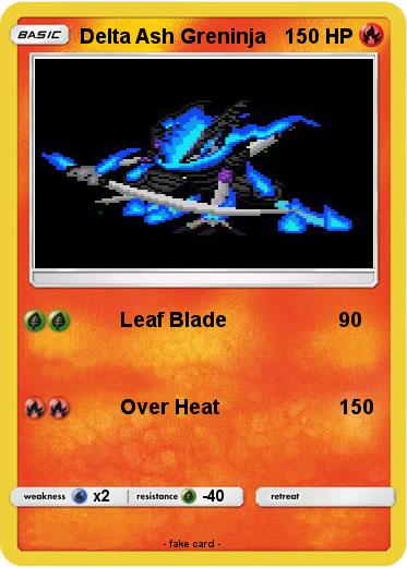 Pokemon Delta Ash Greninja