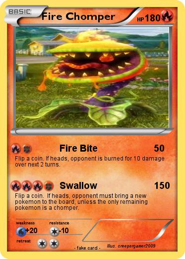 Pokemon Fire Chomper