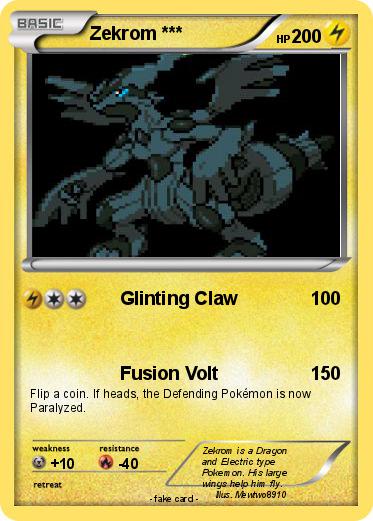 Pokemon Zekrom ***