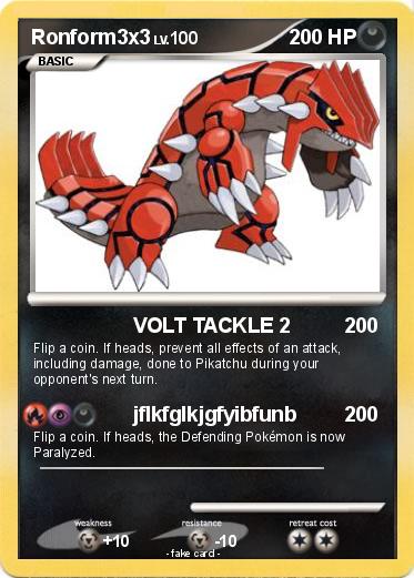 Pokemon Ronform3x3