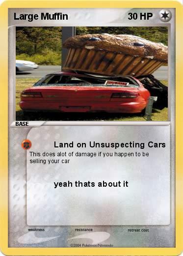 Pokemon Large Muffin