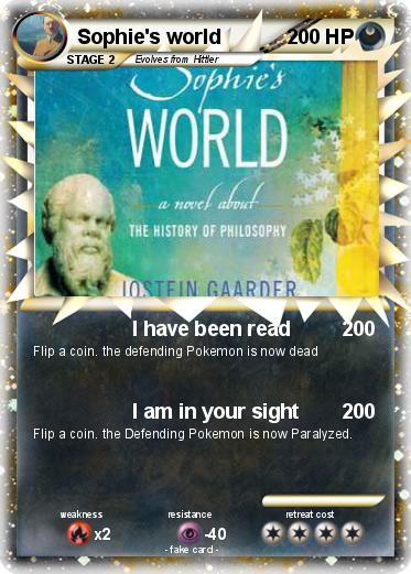 Pokemon Sophie's world