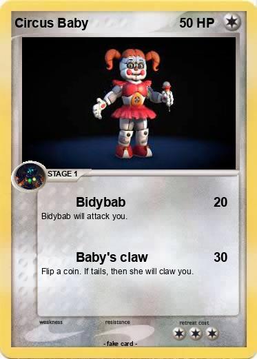 Pokemon Circus Baby