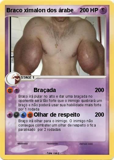 Pokemon Braco ximalon dos árabe