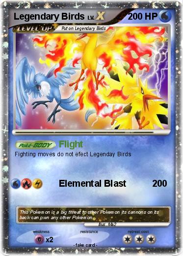 Pokemon Legendary Birds