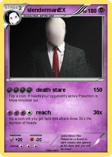 Pokemon slendermanEX