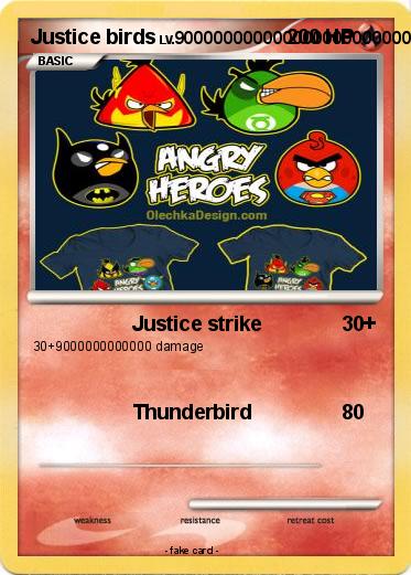 Pokemon Justice birds