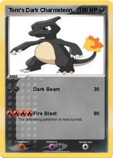 Pokemon Tom's Dark Charmeleon