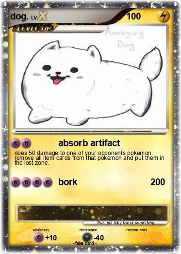 Pokemon dog.
