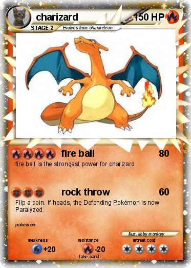 Pokemon charizard