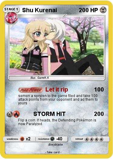 Pokemon Shu Kurenai