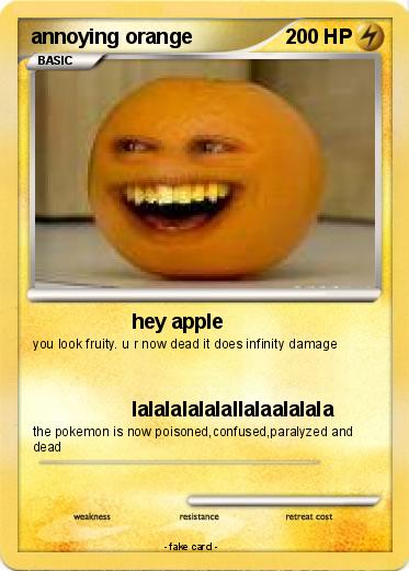 Pokemon annoying orange