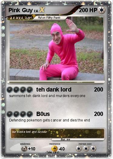 Pokemon Pink Guy