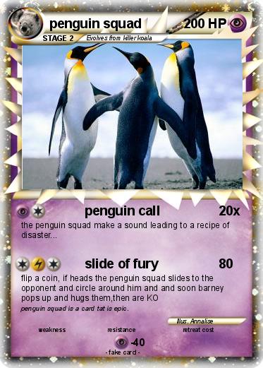 Pokemon penguin squad