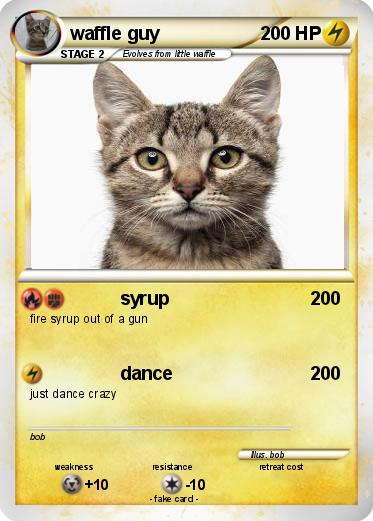 Pokemon waffle guy