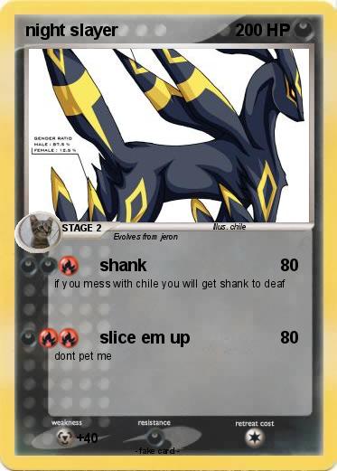 Pokemon night slayer