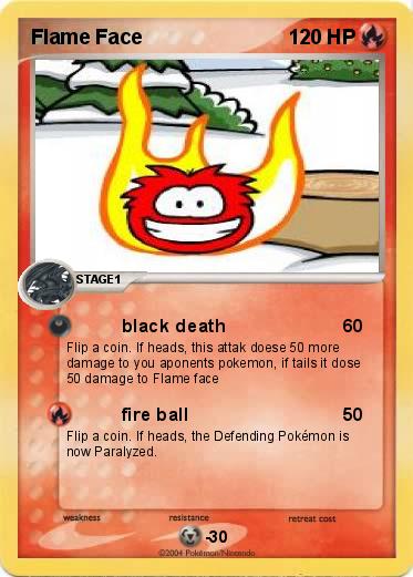 Pokemon Flame Face