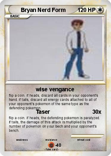Pokemon Bryan Nerd Form