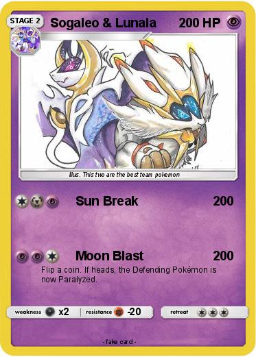 Pokemon Sogaleo & Lunala
